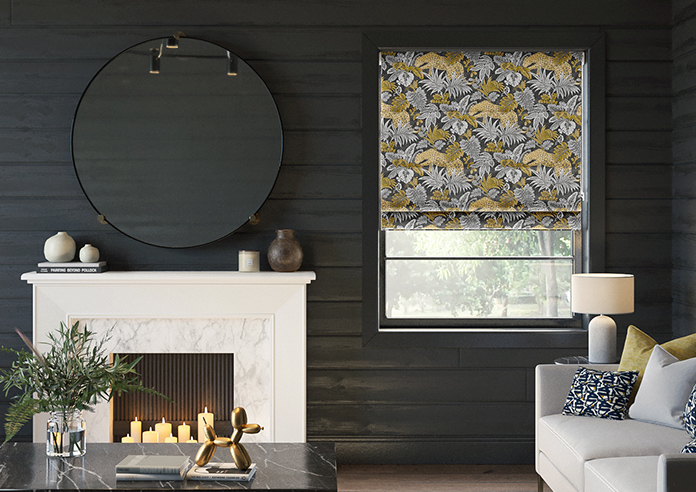Leopard, Gilded - Roman Blind - Image 3